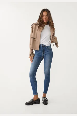 Stradivarius D07 Regular waist skinny jeans 8