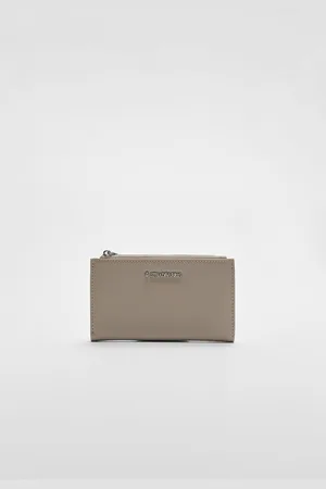 Stradivarius Basic zip-up purse OS