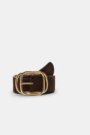 Stradivarius Belt with superimposed buckle 30