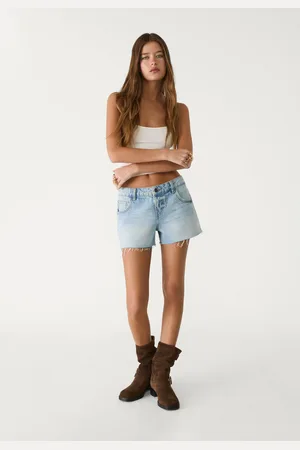 Stradivarius Mini denim shorts 8