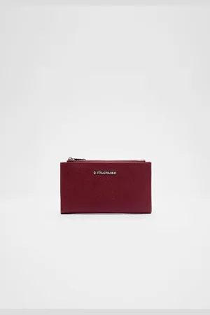 Stradivarius Basic zip-up purse OS