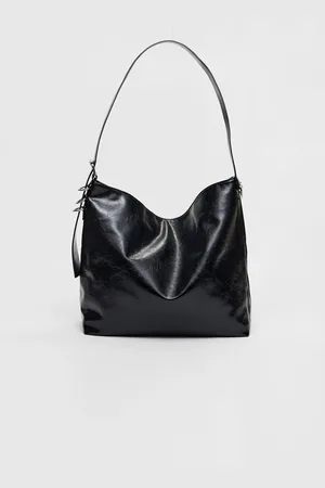 Stradivarius Faux leather bucket bag OS