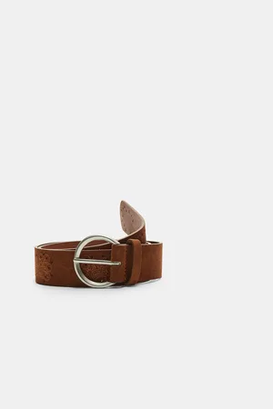 Stradivarius Belt with half-moon buckle 34