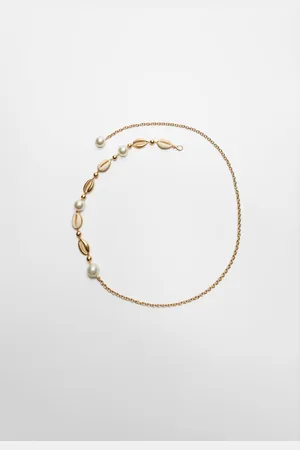 Stradivarius Seashell chain belt 26
