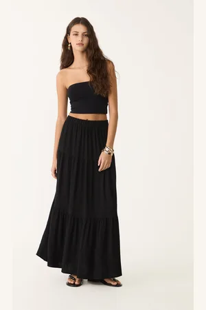 Stradivarius Boho midi skirt M