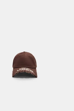 Stradivarius Cap with embroidered detail OS