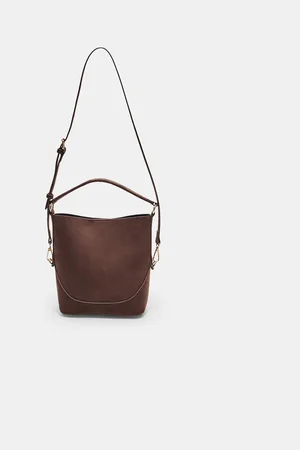 Stradivarius Mini bucket bag with strap OS