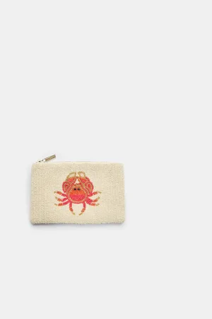 Stradivarius Crab purse with zip OS
