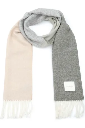 Profuomo Scarf Lambswool Beige Green