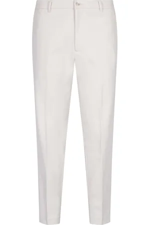 cavallaro Cavallaro Zengio Trousers Ecru Off-White size 52
