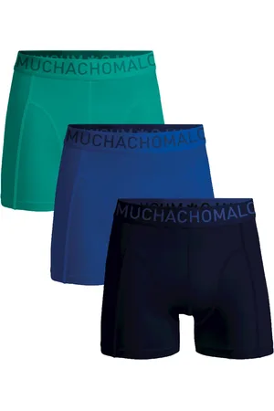 Muchachomalo Boxer Shorts Microfiber 3-Pack 16 Blue Green size M