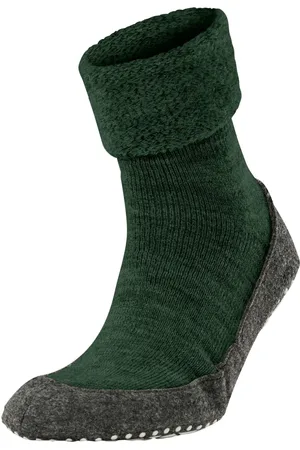 Falke Cosyshoe Slippers Dark Green size 37-38