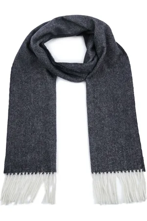 Profuomo Scarf Lambswool Navy Dark