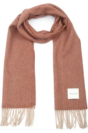Profuomo Scarf Lambswool Rust Multicolour