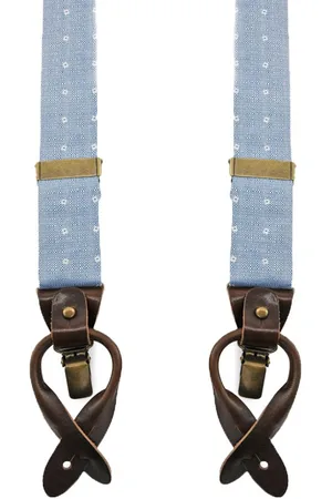 Sir Redman Suspenders Bridal Blossom Blue