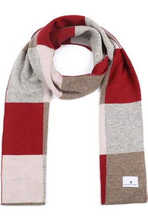State of art Scarf Lambswool Brique Red