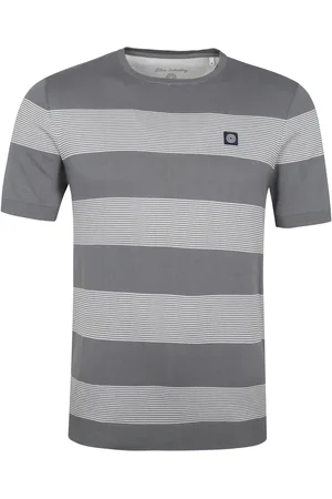 Blue Industry M22 T Shirt Stripe size L