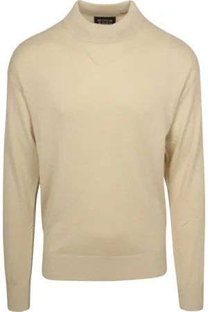 Scotch&Soda Essential Wool Blend Pullover Ecru size L