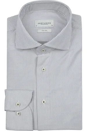 Profuomo Twill Shirt Stripes size 37