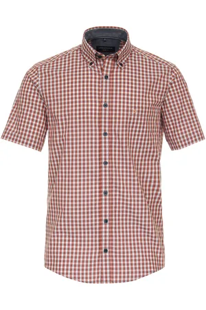 Casa Moda Short Sleeve Casual Shirt Checks size L