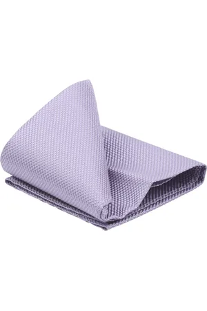 Suitable Silk Pocket Square Lila