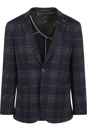 Suitable Respect Blazer Montreal Pane Flex Navy Dark size 48