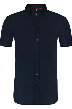 DESOTO Shirt Short Sleeve Navy 057 Blue size L