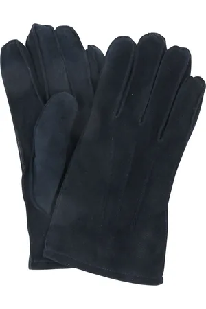 Suitable Suede Gloves Navy Dark size XL