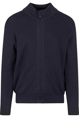 Armor.lux Kerlouan Cardigan Wool Navy Dark size L