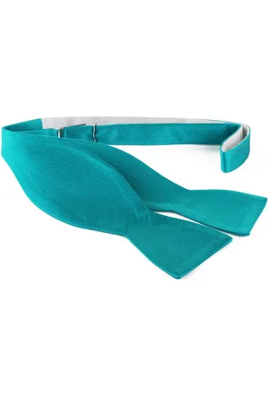 Suitable Self Tie Bow Tie Smaragd F67