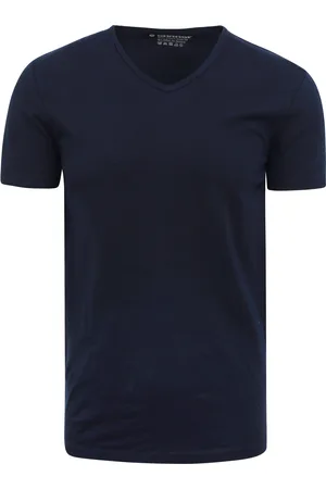 Garage Stretch Basic Dark V-Neck Blue size 3XL