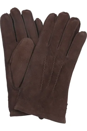 Suitable Suede Gloves Dark size XL