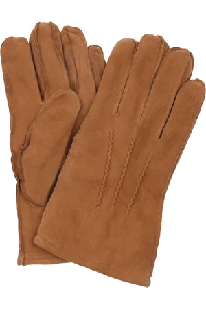 Suitable Suede Gloves Cognac size XL