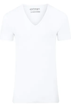 Garage Stretch Basic Deep V-Neck size L