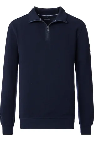 Casa Moda Half Zip Sweat Navy Blue size 3XL