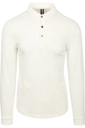 Profuomo Longsleeve Polo Off size L