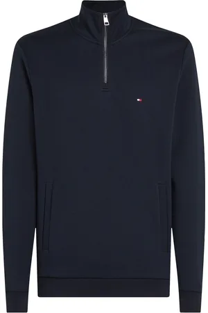 Tommy Hilfiger Half Zip Pullover Intechno Navy Blue size L