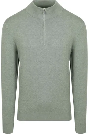 Profuomo Half Zip Pullover Luxury Basic size L