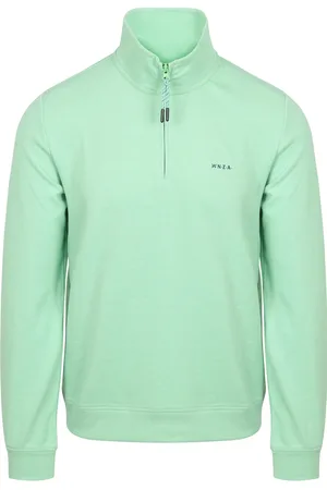 New Zealand Auckland NZA Sweatshirt Halfzip Cesar Jade size 3XL