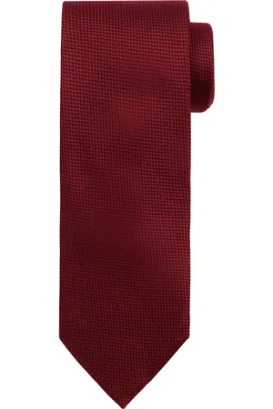 Suitable Silk Tie Bordeaux Burgundy