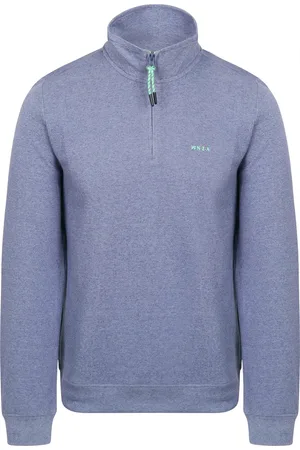 New Zealand Auckland NZA Sweatshirt Halfzip Cesar Dusk Navy Blue size 3XL