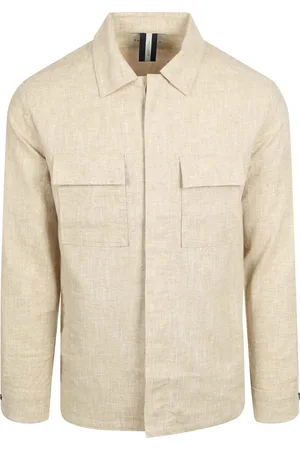 Profuomo Overshirt Linen Blend size L