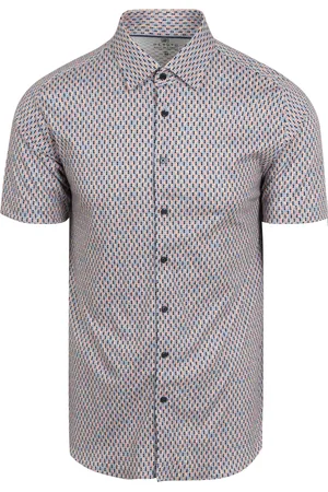 DESOTO Short Sleeve Jersey Shirt Grapefruit Multicolor Blue size L