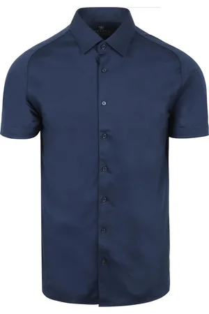 DESOTO Short Sleeve Jersey Shirt Navy Dark size L