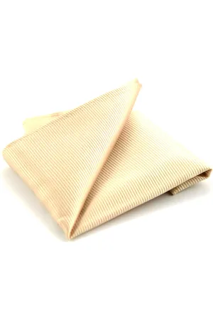 Suitable Pocket Square Champagne F10