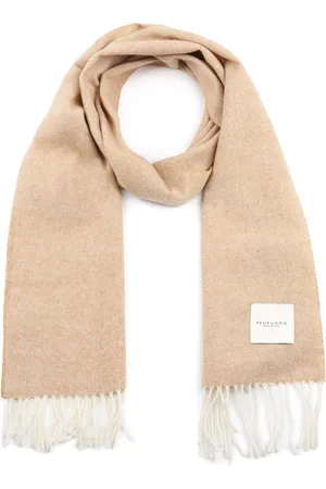 Profuomo Scarf Lambswool Camel Brown