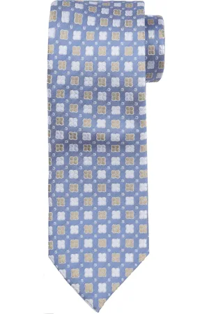 Suitable Tie Silk Stripe Flowers