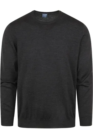 Olymp Pullover O-Neck Wool Dark Grey size L