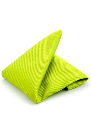 Suitable Pocket Square Lime F04