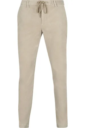 Alberto Trousers Jump Corduroy Greige Grey size W 34